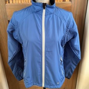 Pearl iZUMi Cycling Jacket/Vest, Blue & Black, Size M, Sleeves Remove for Vest
